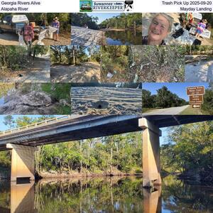 [Georgia Rivers Alive Trash Pick Up 2025-09-20, Alapaha River, Mayday Landing]