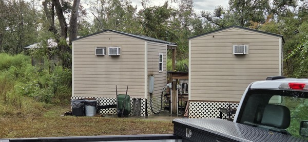 [Quick-release bathroom, Dowling Park River Camp, 2025:09:27 09:41:38, 30.2470587, -83.2463805]
