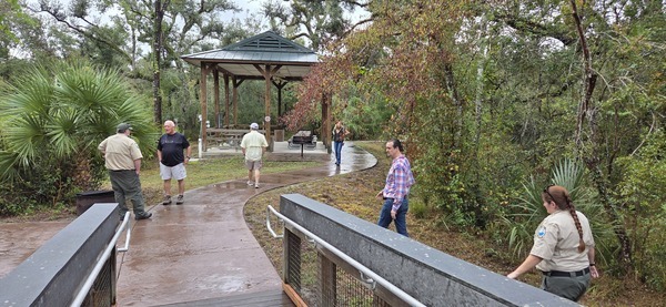 [Dining Platform, Dowling Park River Camp, 2025:09:27 10:02:00, 30.2468848, -83.2461928]
