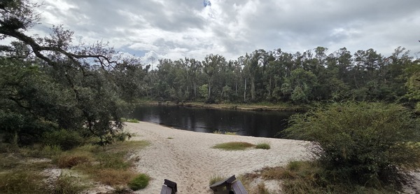 [Upstream Suwannee River, Dowling Park River Camp, 2025:09:27 10:35:21, 30.2465744, -83.2461542]
