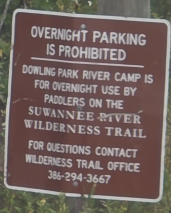 [Paddlers Only, Dowling Park River Camp]