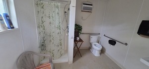[Bathroom inside, Adams Tract River Camp, 2025:09:27 11:30:26, 30.0349210, -83.0193084]