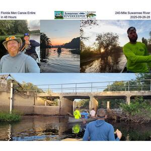 [Florida Men Canoe Entire 240-Mile Suwannee River in 48 Hours, 2025-09-26-28]