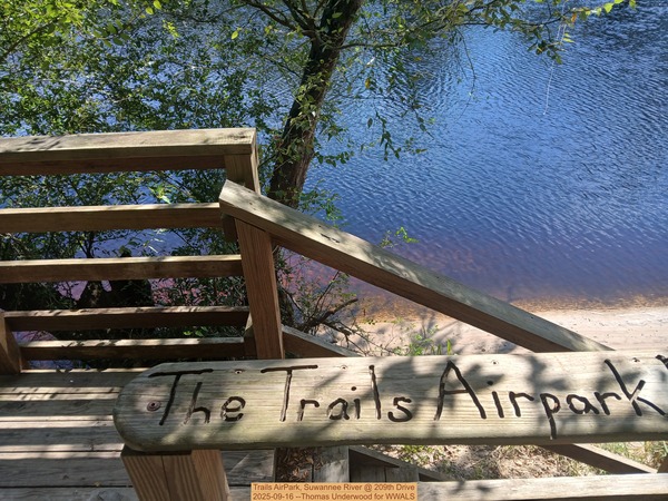 [Trails AirPark, Suwannee River @ 209th Drive 2025-09-16 --Thomas Underwood for WWALS]