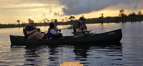 [Boaters confabbing, 2025-10-06 --jsq for WWALS]