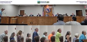 [Suwannee County is for the Lower Ichetucknee River Springs Protection Zone, October 7, 2025]