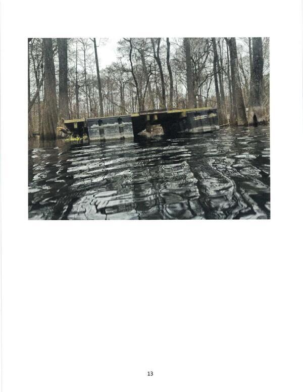 [Abandoned floating dock]