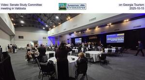 [Video: Senate Study Committee on Georgia Tourism, meeting in Valdosta, 2025-10-15]