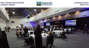 [Video: Senate Study Committee on Georgia Tourism, meeting in Valdosta, 2025-10-15]