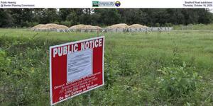 [Public Hearing, Bradford Road subdivision @ Berrien Planning Commission, Thursday, October 16, 2025]