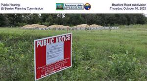 [Public Hearing, Bradford Road subdivision @ Berrien Planning Commission, Thursday, October 16, 2025]