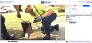 [Valdosta drinking water meter sole-source issue 2020-01-31, 25,000 meters replaced again in October 2025]