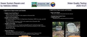 [Sewer System Repairs and Water Quality Testing by Valdosta Utilities, 2025-10-21]