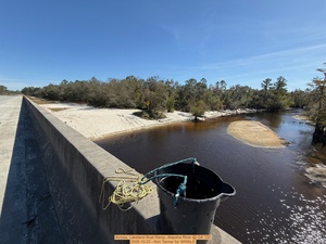 [Across, Lakeland Boat Ramp, Alapaha River @ GA 122 2025-10-23 --Kim Tanner for WWALS]