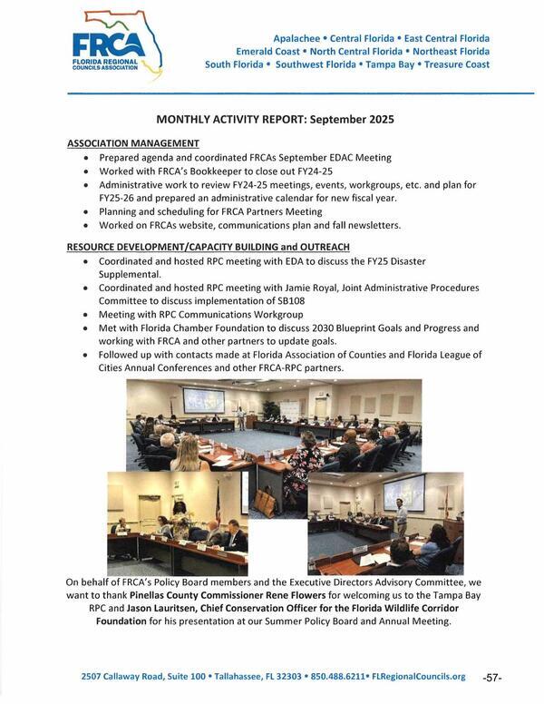 [MONTHLY ACTIVITY REPORT: September 2025]