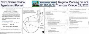 [North Central Florida Regional Planning Council, Agenda and Packet, Thursday, October 23, 2025]