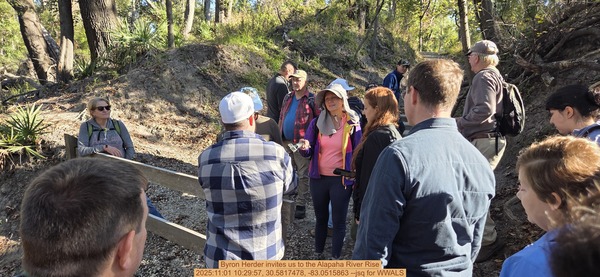 [Byron Herder invites us to the Alapaha River Rise, 2025:11:01 10:29:57, 30.5817478, -83.0515863 --jsq for WWALS]