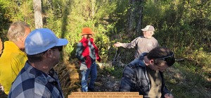 [Dennis Price says too much hurricane deadfall downslope, 2025:11:01 09:37:10, 30.5675546, -83.0354517 --jsq for WWALS]