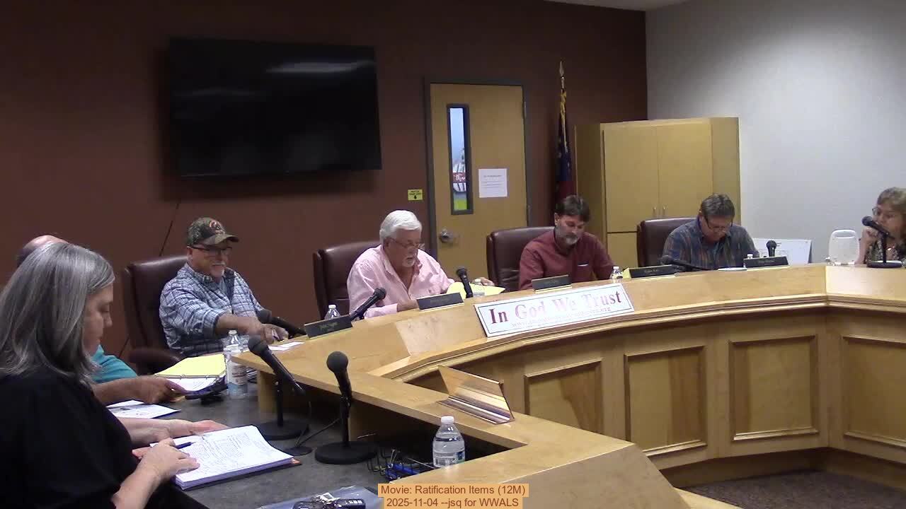 Movie: Ratification Items (12M)