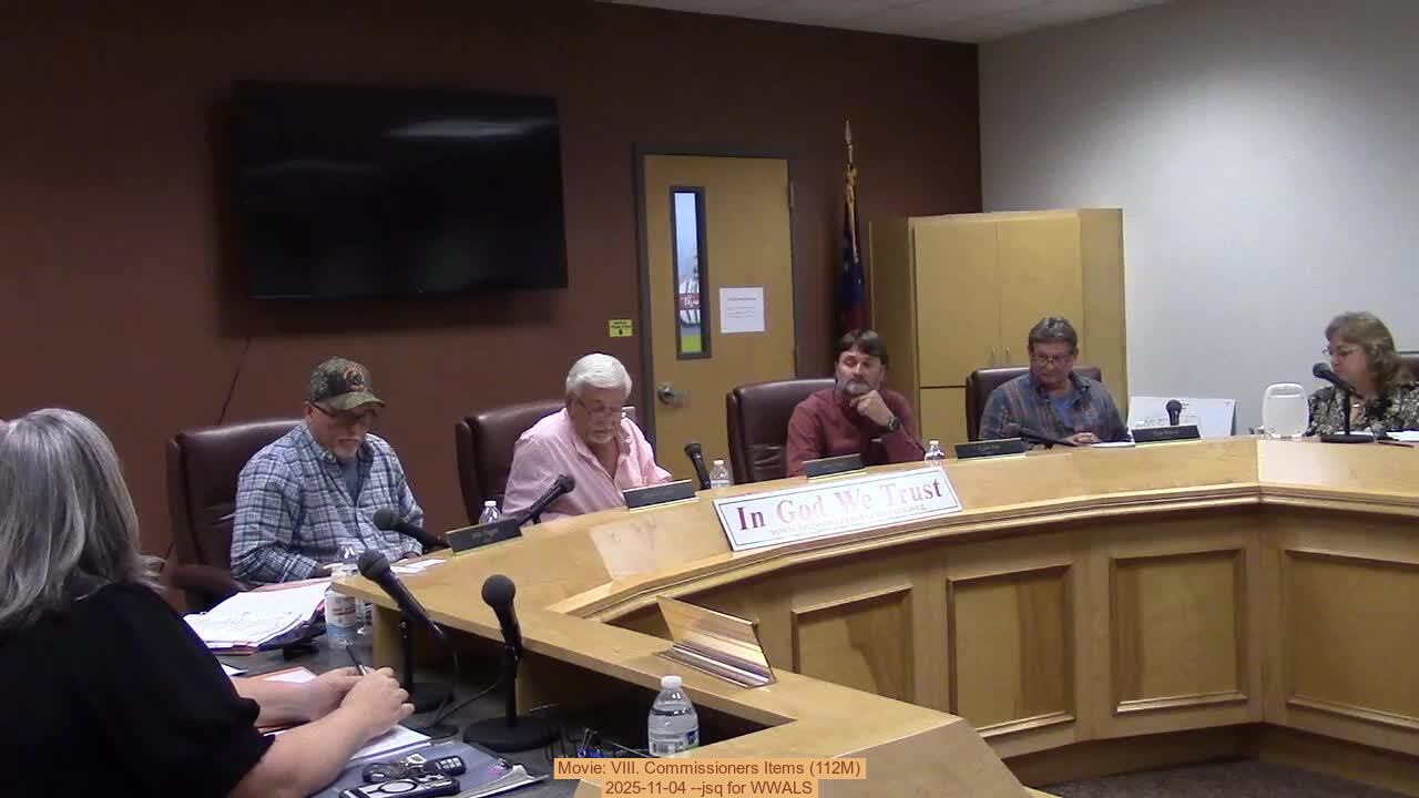 Movie: VIII. Commissioners Items (112M)