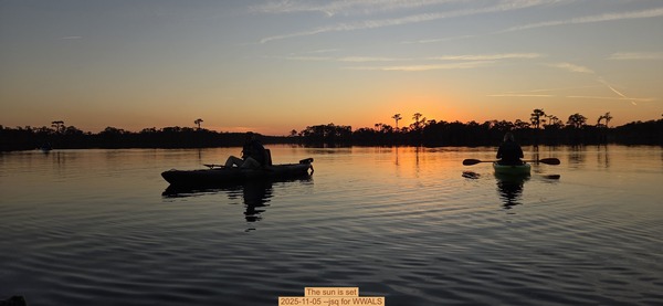The sun is set, 2025-11-05 --jsq for WWALS
