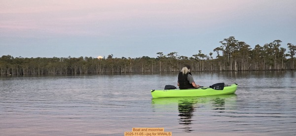 Boat and moonrise, 2025-11-05 --jsq for WWALS