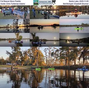 [Full Beaver Moon Paddle, Banks Lake, 2025-11-05, Guide: Chris Turtleman Adams, Bat Biologist: Elizabeth Brunner]
