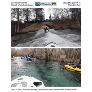 [Bad news from FWC, about SPZ 2025-11-10, Denied: Ichetucknee Springs, Protection Zone]