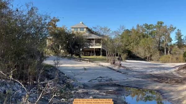 [Movie: Very low at Fargo Ramp (5.6M), 2025-11-12 --Shirley Kokidko for WWALS]