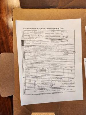 [Mills Dock Results, Santa Fe River @ NW 282nd Dr 2025-11-19 --Bob Mills and Kurt Hurzeler for WWALS]