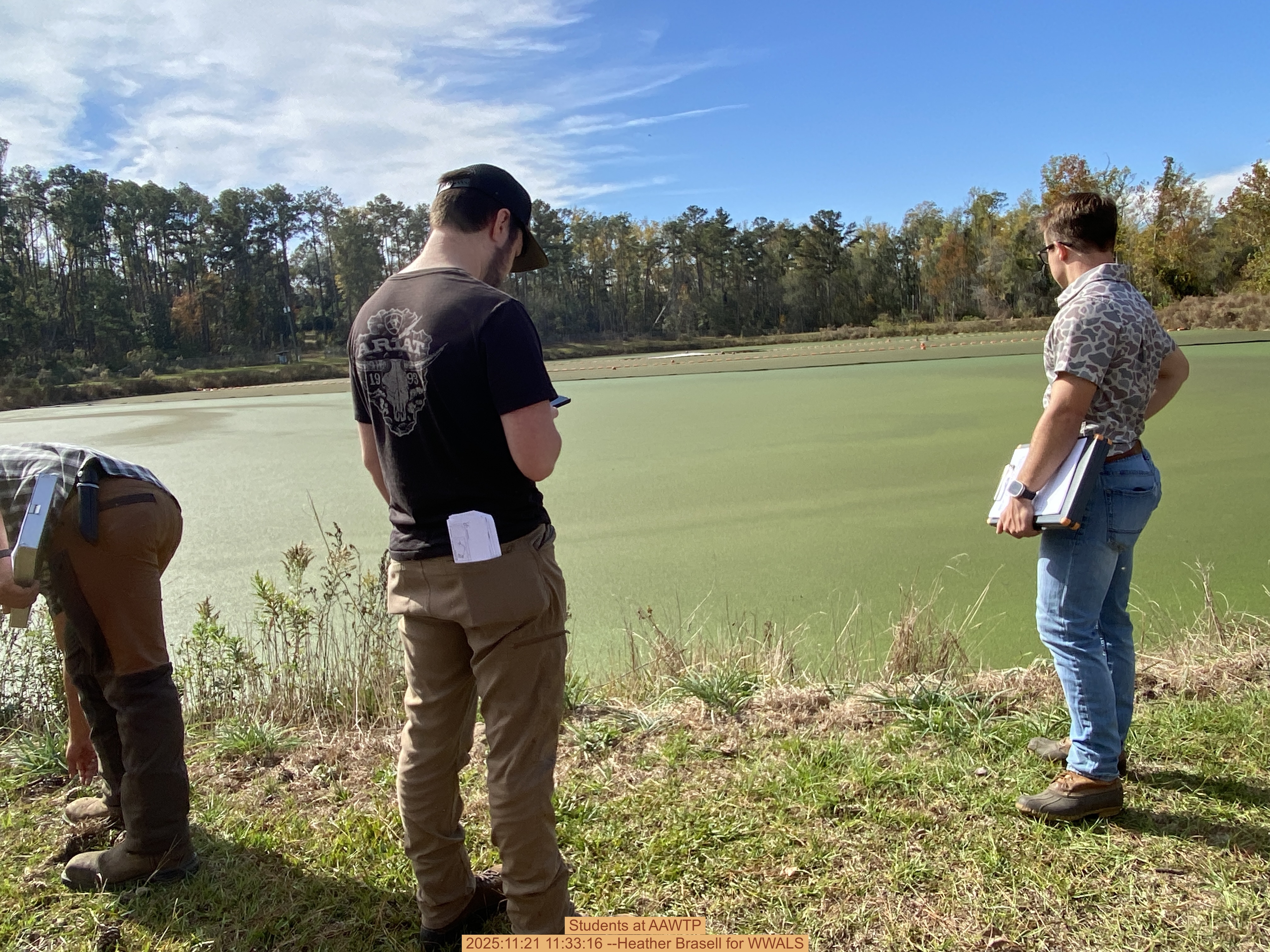 Students at AAWTP, 2025:11:21 11:33:16 --Heather Brasell for WWALS