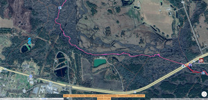 [Map: Streams from Town of Alapaha Wastewater Treatment Plant --ARWT 2025-11-24]