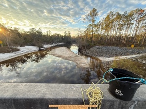 [Downstream, Lakeland Boat Ramp, Alapaha River @ GA 122 2025-12-04 --Kim Tanner for WWALS]