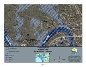[Map: Riverview (Willis) Property Offer Surface Water Protection]