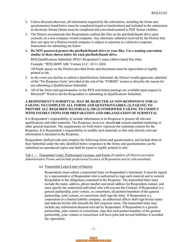Page 7, 2025-07-28 --SJRWMD RFQ 41325