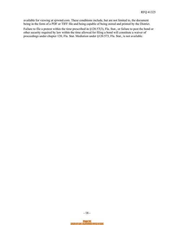 Page 18, 2025-07-28 --SJRWMD RFQ 41325