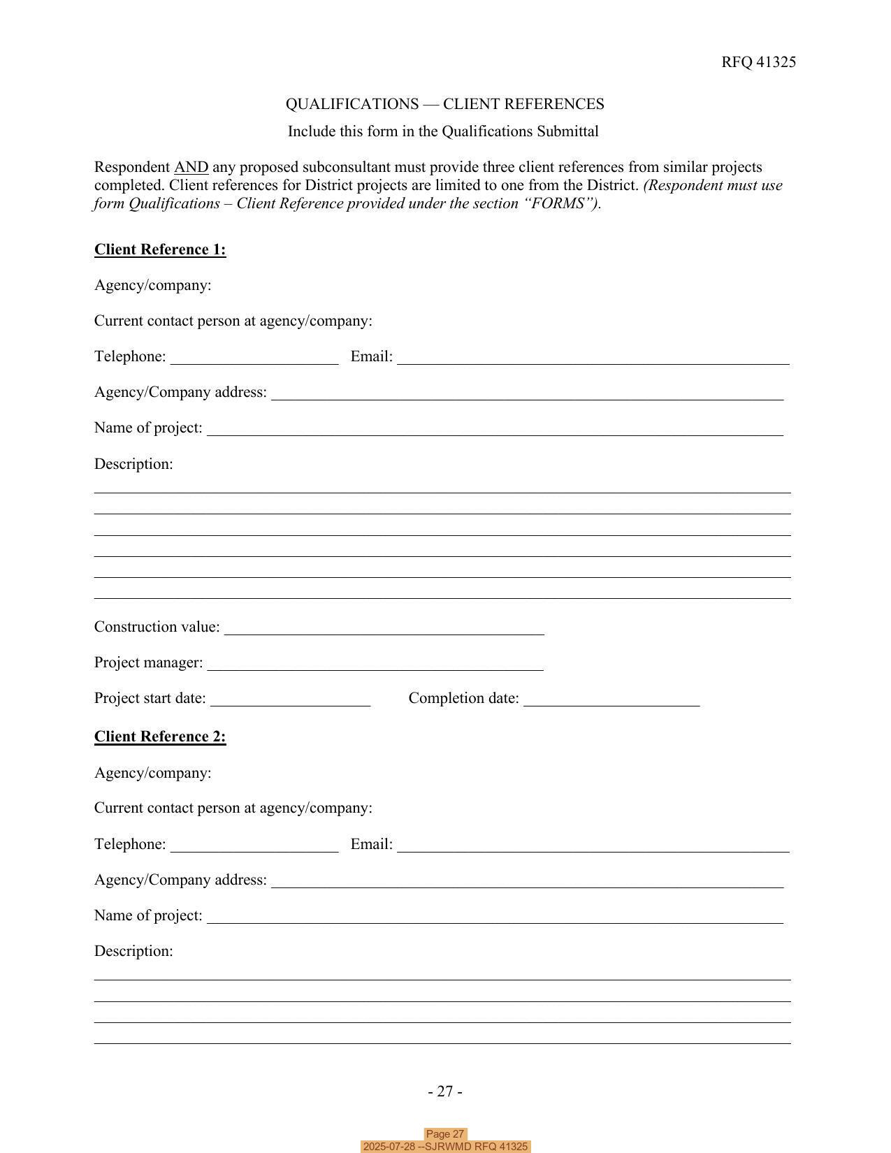 Page 27, 2025-07-28 --SJRWMD RFQ 41325