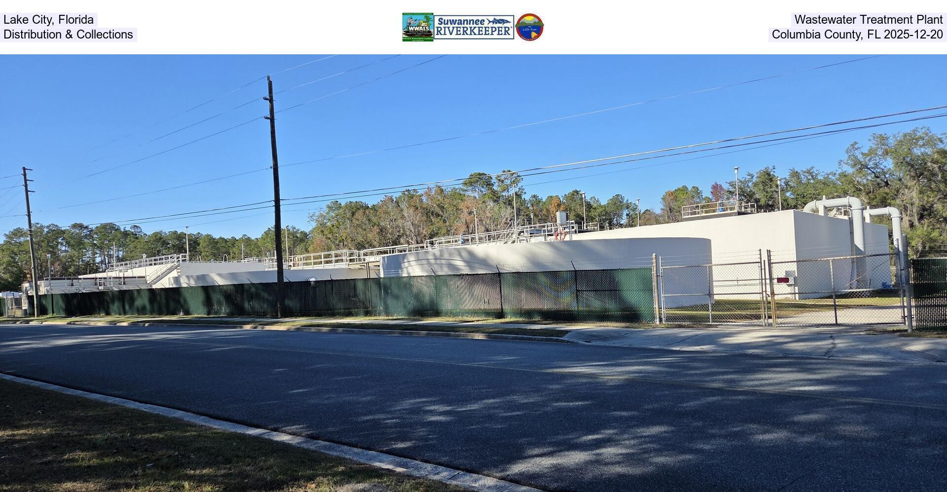 [Lake City, Florida, Wastewater Treatment Plant, Distribution & Collections, Columbia County, FL 2025-12-20]