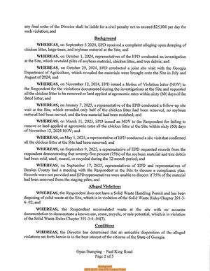 [Background, 2025-12-22 --GA-EPD Consent Order]