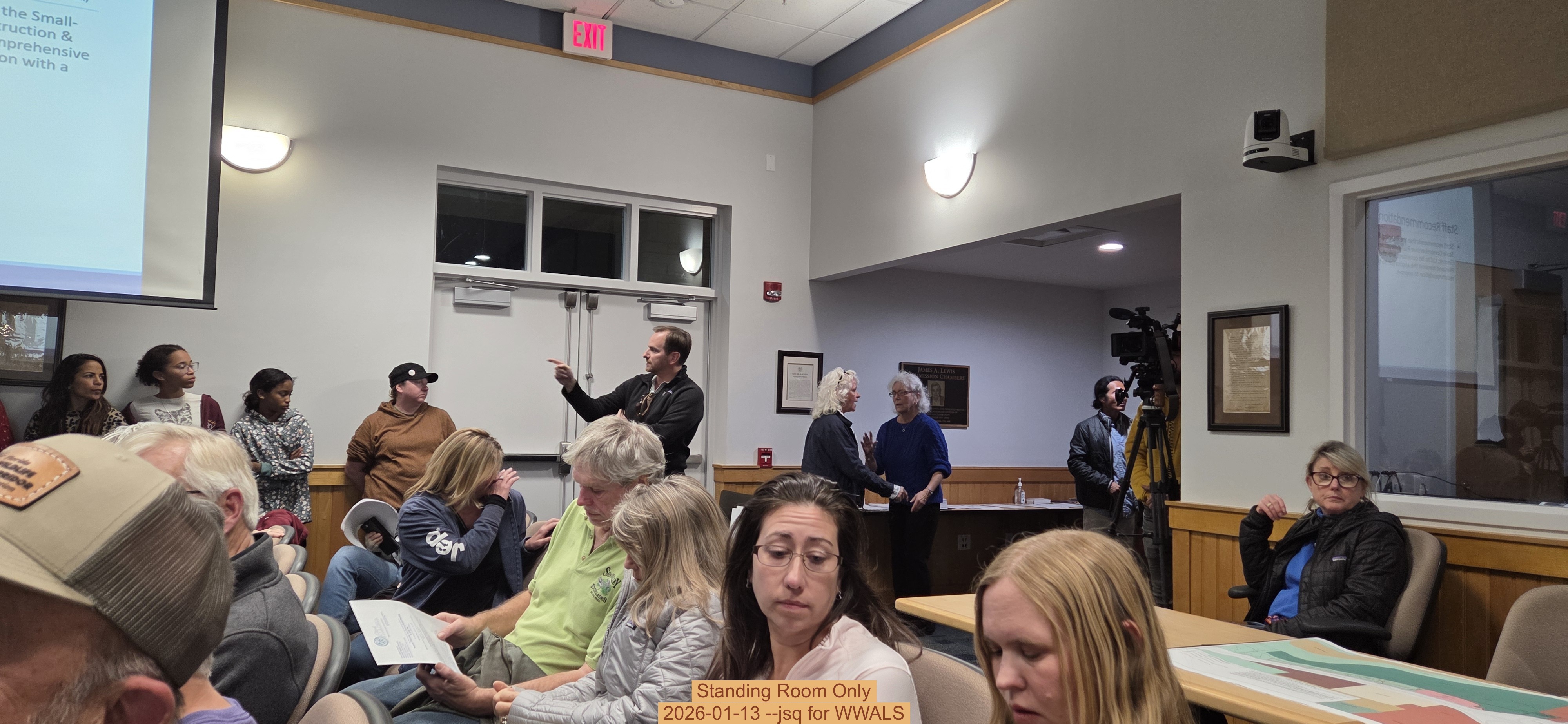 Standing Room Only, 2026-01-13 --jsq for WWALS