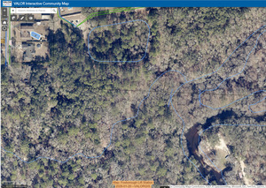 [Map: Foxborough Lift Station, 2026-01-20 --VALORGIS]