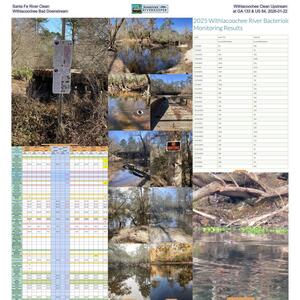 [Santa Fe River Clean, Withlacoochee Clean Upstream, Withlacoochee Bad Downstream at GA 133 & US 84, 2026-01-22]