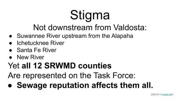 Stigma. Sewage reputation affects them all.