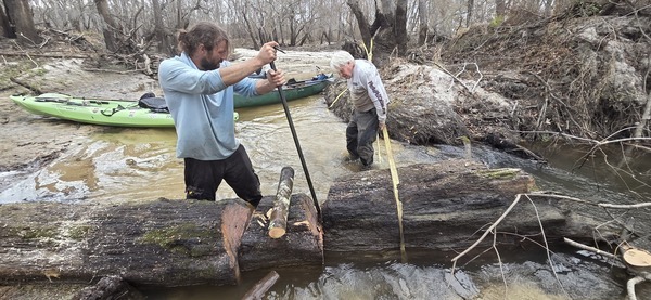 Phil sits on the strap, 2026:02:14 16:44:32, 30.8638799, -83.3209356