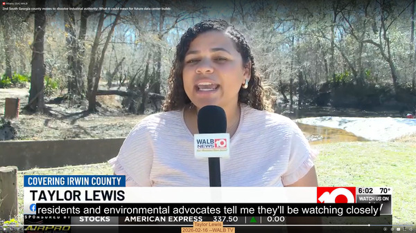 [Taylor Lewis, 2026-02-16 --WALB TV]