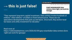 [False: They represent long-term capital investment., 2026-02-17 --Amy Sharma, Science for Georgia]