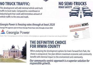 [No Truck Traffic; Georgia Power is freezing rates at least through 2028]