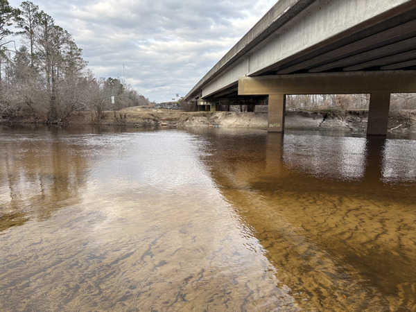 [Across, Willacoochee Landing, Alapaha River @ GA 135 2026-02-19 --Isis Swartz for WWALS]