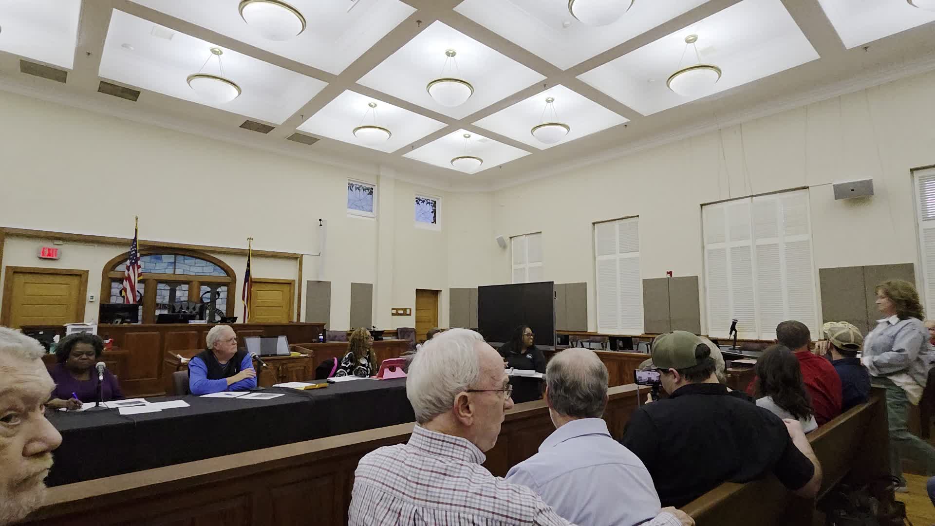 Movie: Leanne Hooks, lives half a mile from the proposed site; has barn built in 1890. Not vacant land. Our farm, our wildlife and our home. Do you have real data showing how industrial water use will affect nearby wells? Etc. (259M)