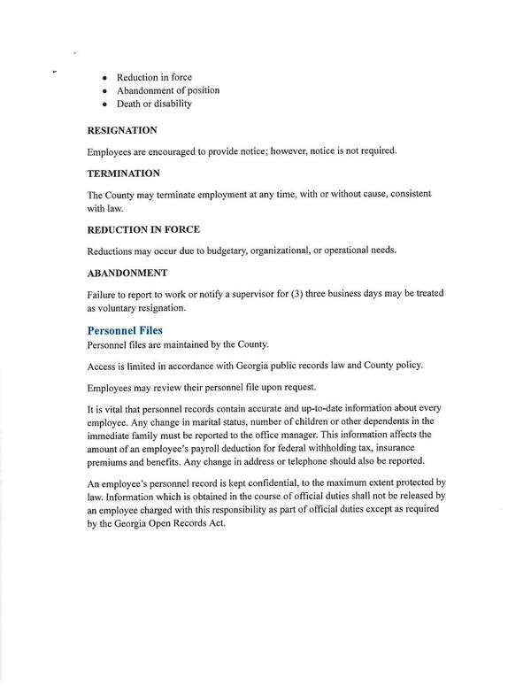 Employees are encouraged to provide notice; however, notice is not required.